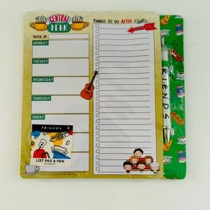 Friends List Pad & Pen